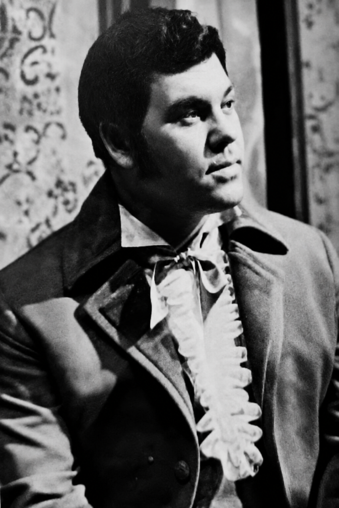 Rajko Koritnik as Ernesto in Donizetti's opera Don Pasquale